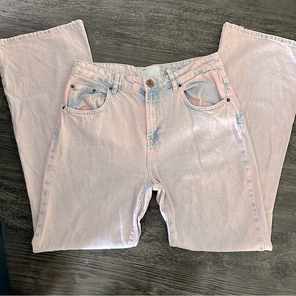 EUC One Teaspoon 29 Pink Haze Charlie Flares - Picture 6 of 16